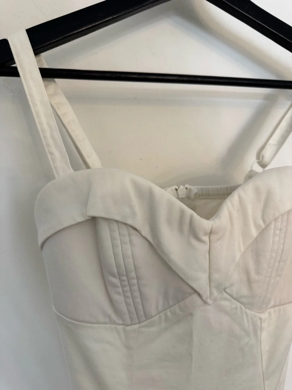 Vixen by Micheline Pit Maneater Top Size S White - Picture 3 of 6